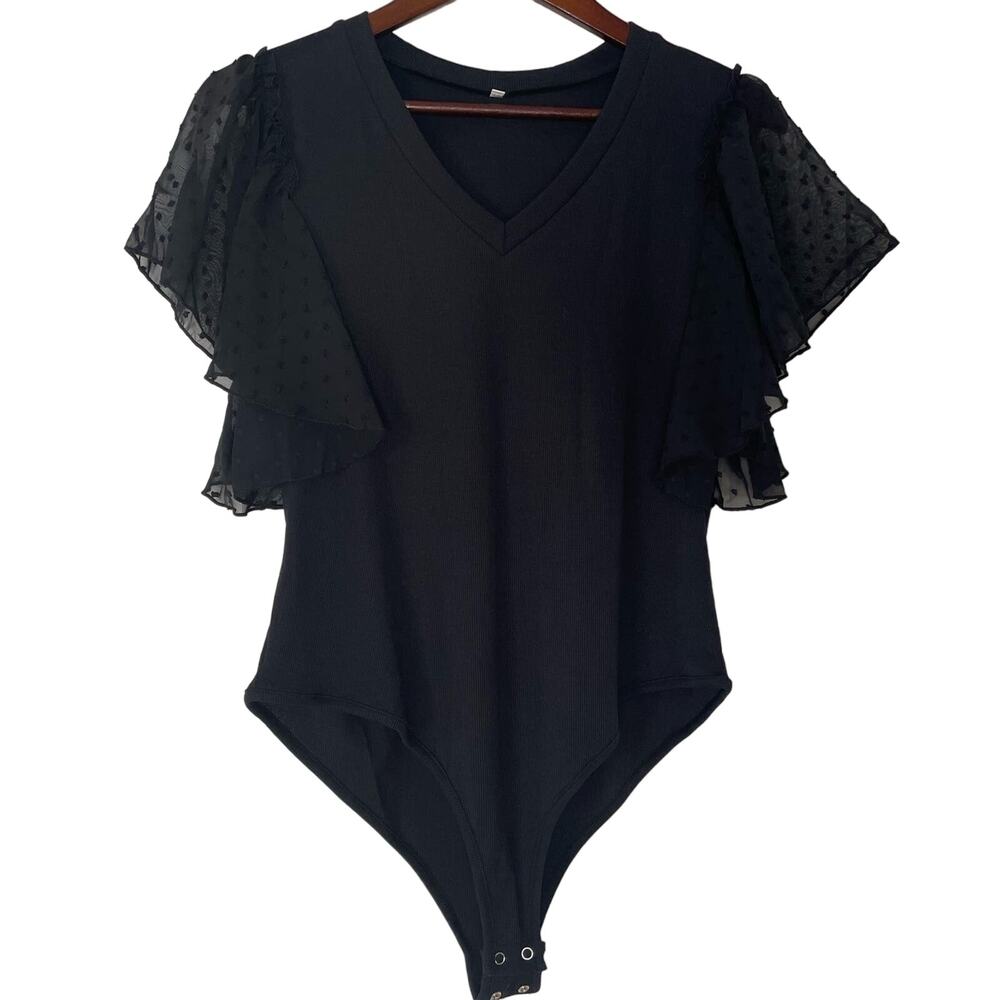 Flutter Sleeve Bodysuit